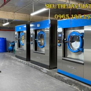Lắp đặt máy giặt 100kg cho Khách sạn
