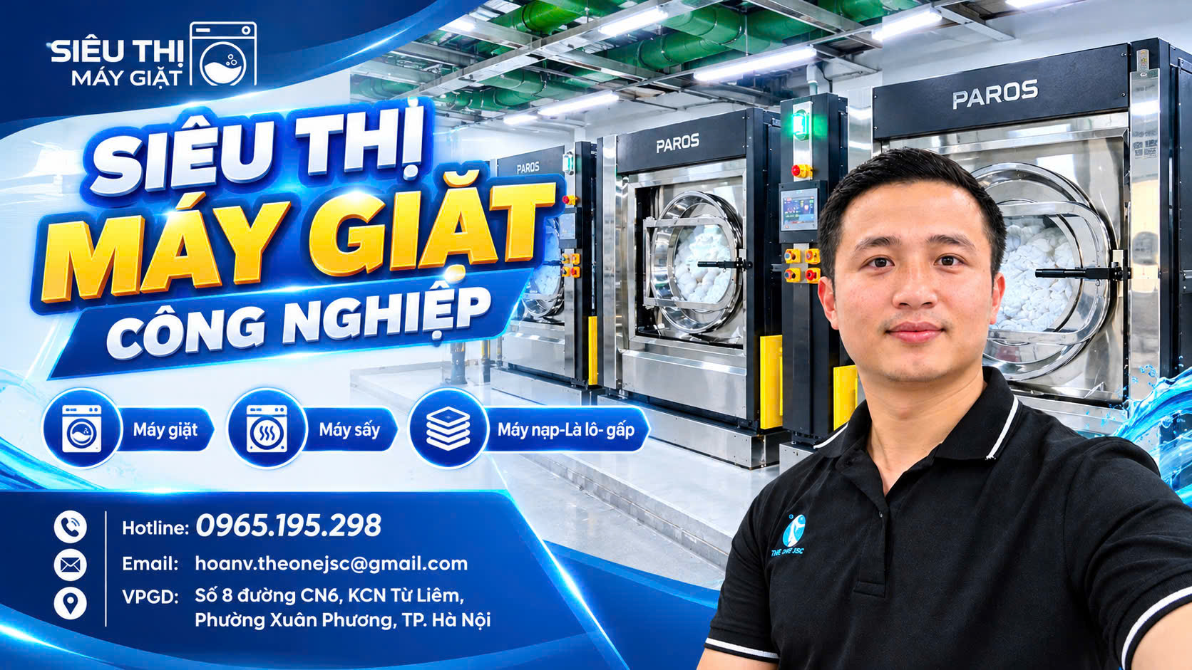 Siêu thị máy giặt công nghiệp