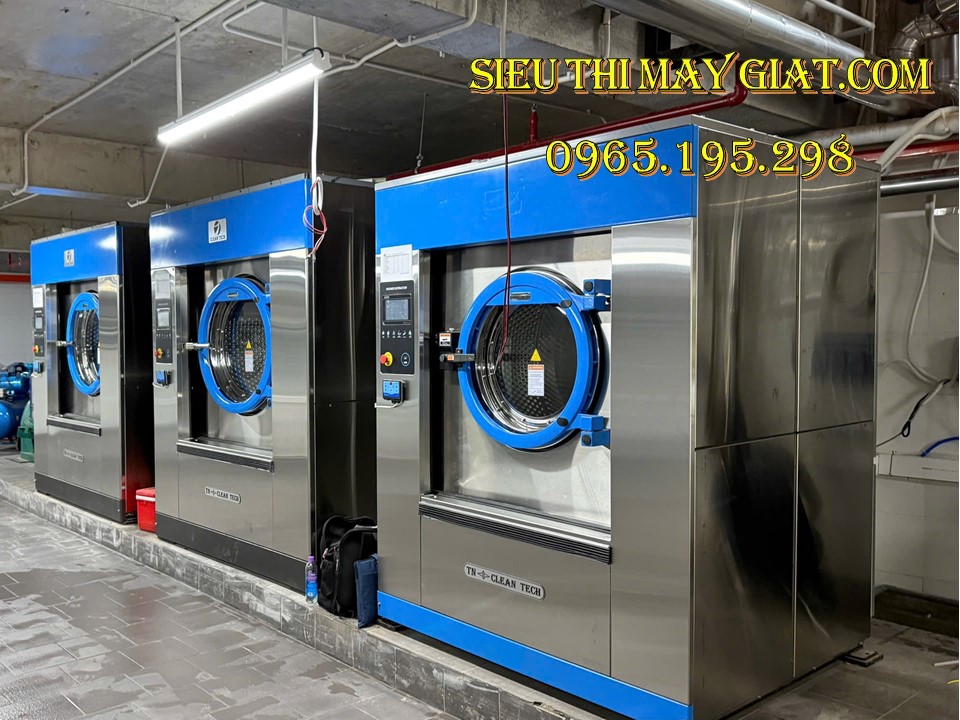 máy giặt bệnh viện 2.5 Máy giặt vắt công nghiệp 80kg