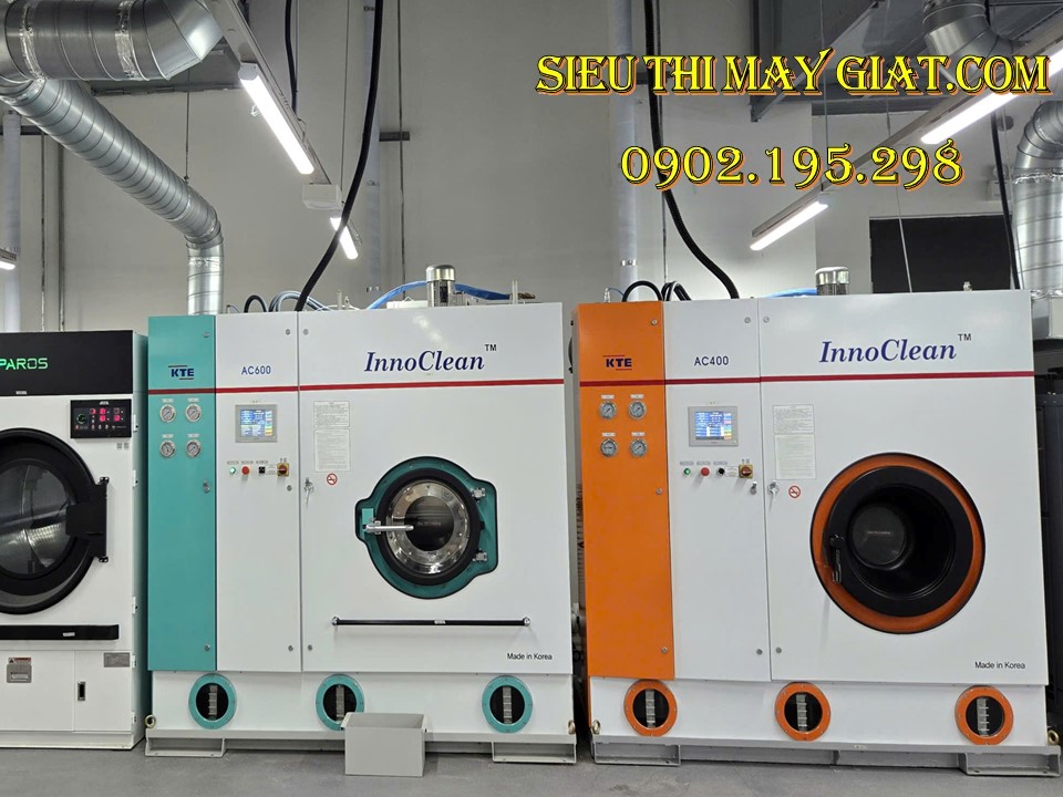 Máy giặt khô cao cấp tại khách sạn Shilla