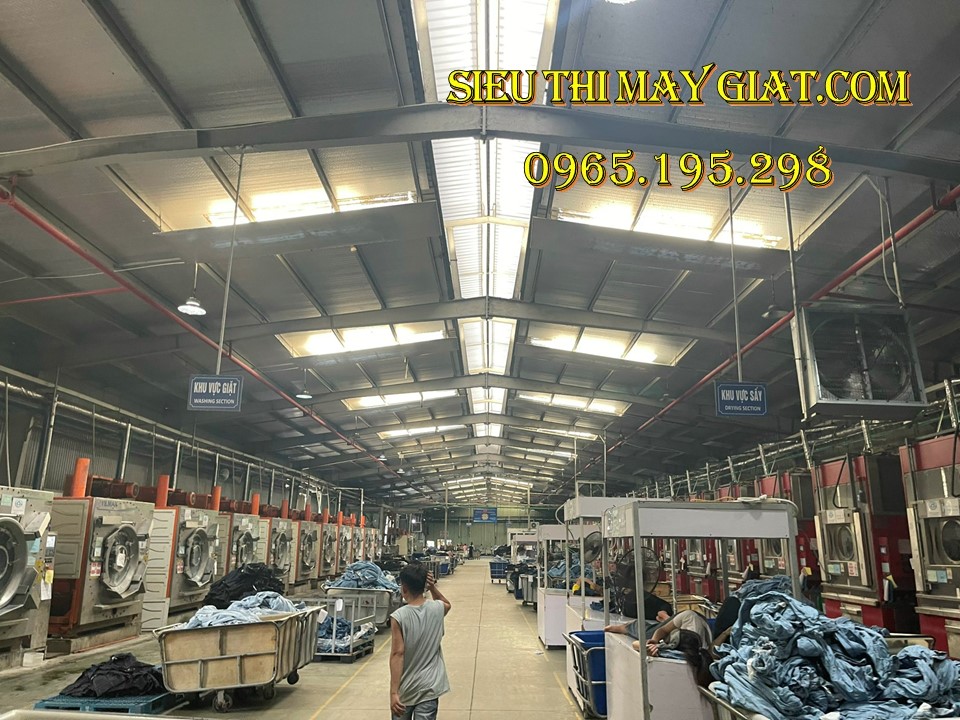 Xưởng giặt công nghiệp 20 tấn