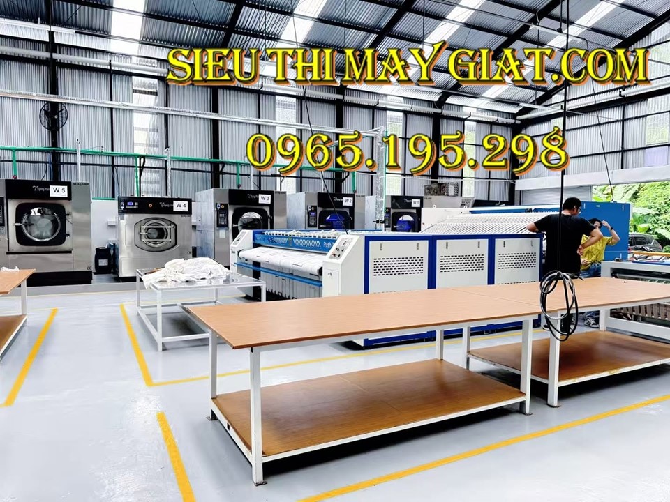 mở xưởng giặt là công nghiệp tại Nha Trang